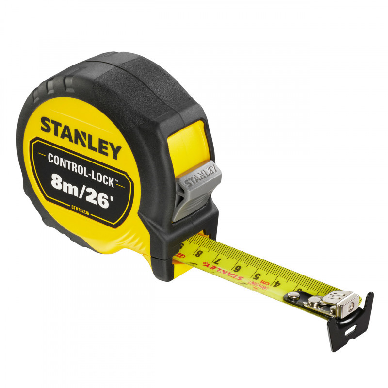 Stanley STHT37236-5 CONTROL-LOCK Tape Measure 26’ / 8m Stanley STHT37236-5 CONTROL-LOCK Tape Measure 26’ / 8m