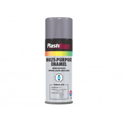 PlastiKote 440.0060105.076 Multi Purpose Enamel Spray Paint Gloss Grey 400ml