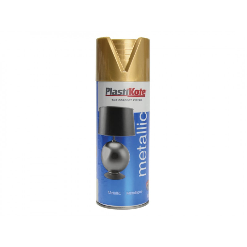 PlastiKote 440620 Metallic Spray Gold 400ml PlastiKote 440620 Metallic Spray Gold 400ml