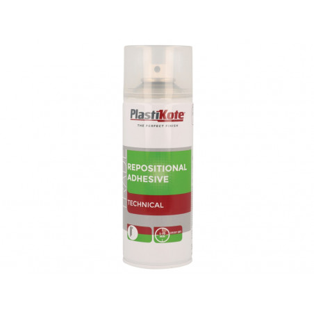 PlastiKote 071030 Trade Repositional Spray Adhesive 400ml
