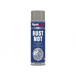 PlastiKote 447794 Rust Not Spray Matt Aluminium 500ml
