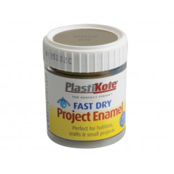 PlastiKote 440033 Fast Dry Enamel Paint B33 Bottle Brass 59ml