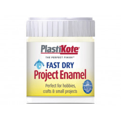 PlastiKote 440047 Fast Dry Enamel Paint B47 Bottle Crème De La Crème 59ml