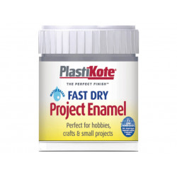 PlastiKote 440052 Fast Dry Enamel Paint B52 Bottle Pewter 59ml