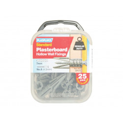 Plasplugs CF111 CF 111 Standard Plasterboard Fixings Pack of 25