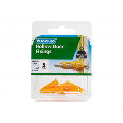 Plasplugs DR106 DR 106 Hollow Door Fixings (5)