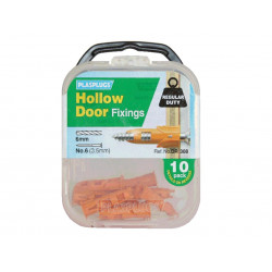 Plasplugs DR308 DR 308 Hollow Door Fixings (10)