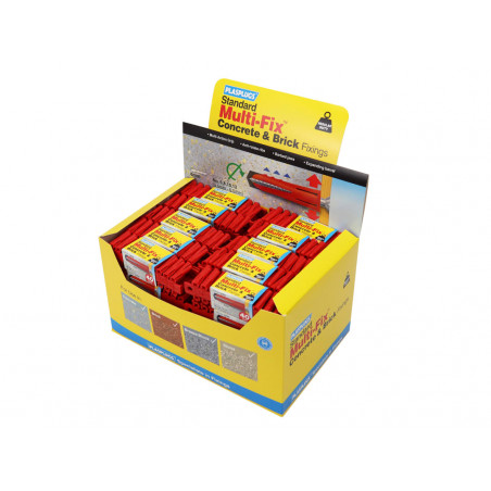 Plasplugs GP600 General-Purpose Fixings (50 Packs x 40 Plugs)
