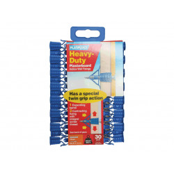 Plasplugs SHCF553CC HCF 553 Heavy-Duty Plasterboard Fixings Pack of 30