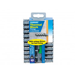 Plasplugs SSCP558CC Thermal Block Fixings (40)
