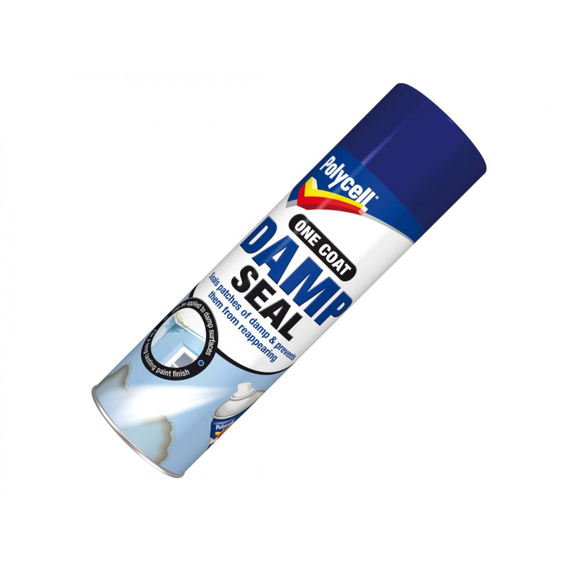 Polycell 5084978 Damp Seal Aerosol 500ml Polycell 5084978 Damp Seal Aerosol 500ml