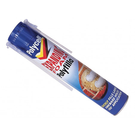 Polycell 5084934 Expanding Foam Polyfilla 825ml
