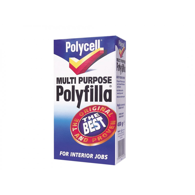 Polycell 5084936 Multipurpose Polyfilla Powder 450g Polycell 5084936 Multipurpose Polyfilla Powder 450g