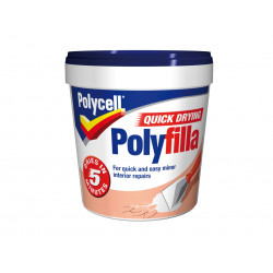 Polycell 5092999 Multipurpose Quick Drying Polyfilla Tub 1kg