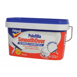 Polycell 5190661 SmoothOver Damaged / Textured Walls 2.5 litre