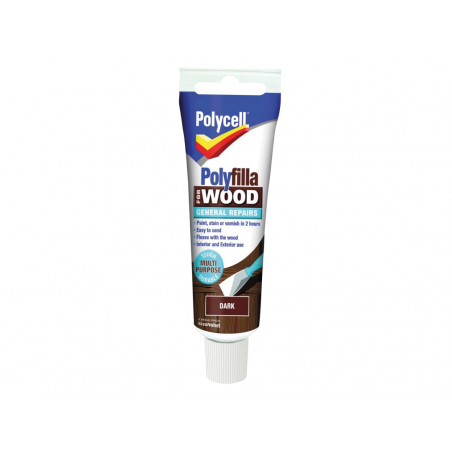 Polycell 5207189 Polyfilla For Wood General Repairs Tube Dark 330g