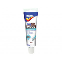 Polycell 5207203 Polyfilla For Wood General Repairs Tube White 75g