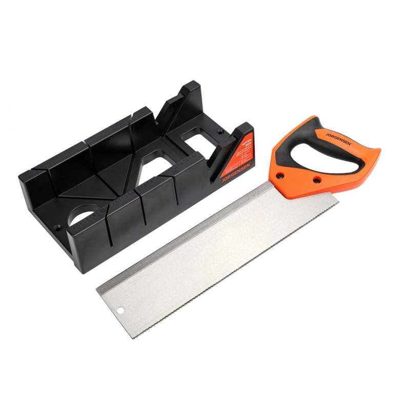 Pony Jorgensen POJ60115 Plastic Mitre Box with Saw 11.1/4in Pony Jorgensen POJ60115 Plastic Mitre Box with Saw 11.1/4in
