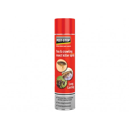 Pest-Stop (Pelsis Group) PSFCIK Flea & Crawling Insect Killer Spray 300ml