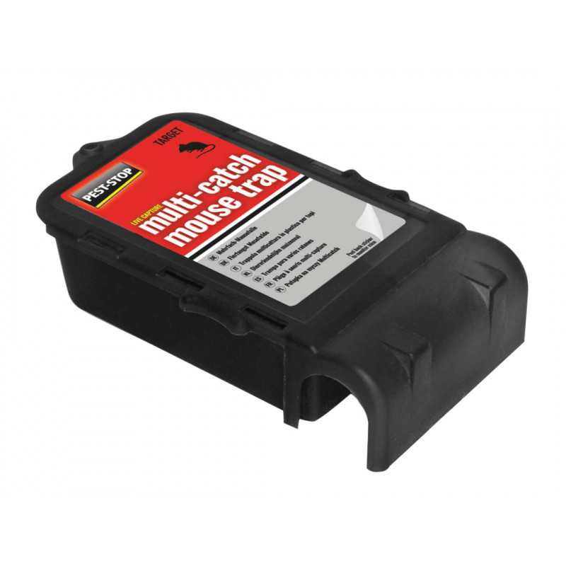 Pest-Stop (Pelsis Group) PSMMT Multi-Catch Mouse Trap Plastic Pest-Stop (Pelsis Group) PSMMT Multi-Catch Mouse Trap Plastic