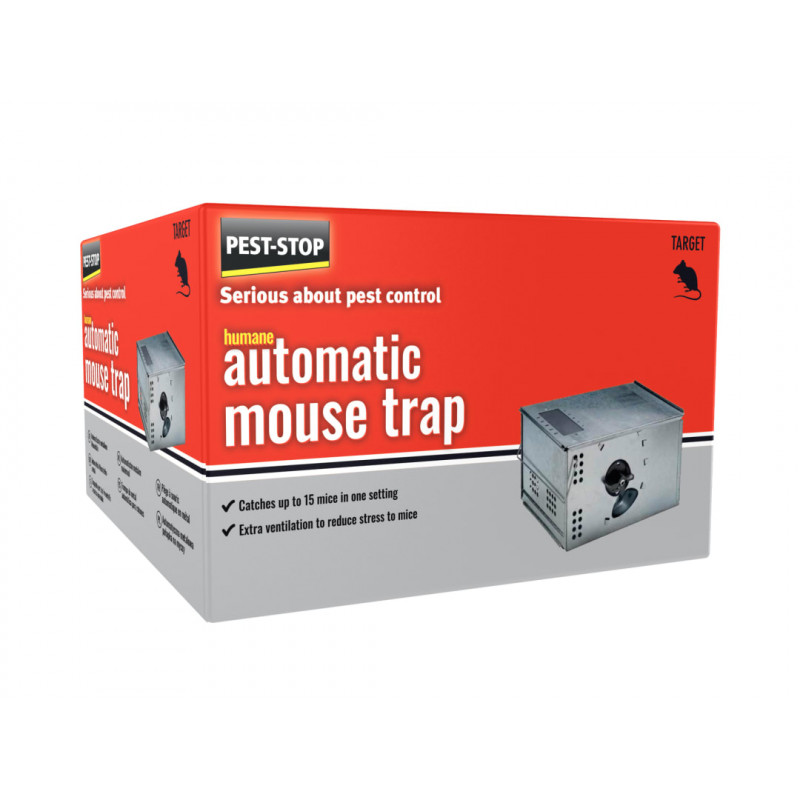Pest-Stop (Pelsis Group) PSPAMT Automatic Metal Mouse Trap Pest-Stop (Pelsis Group) PSPAMT Automatic Metal Mouse Trap