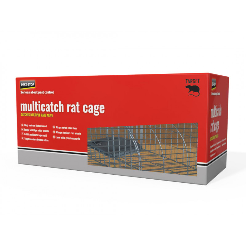Pest-Stop (Pelsis Group) PSRMCAGE Multicatch Rat Cage Pest-Stop (Pelsis Group) PSRMCAGE Multicatch Rat Cage