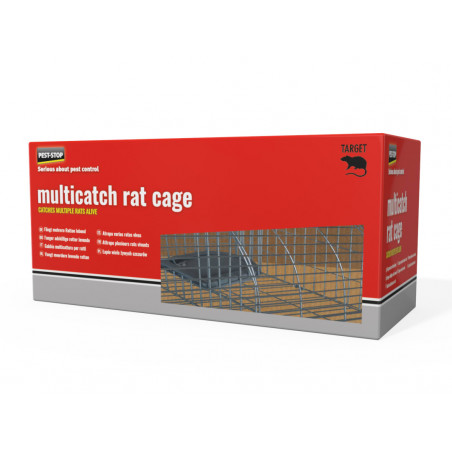 Pest-Stop (Pelsis Group) PSRMCAGE Multicatch Rat Cage