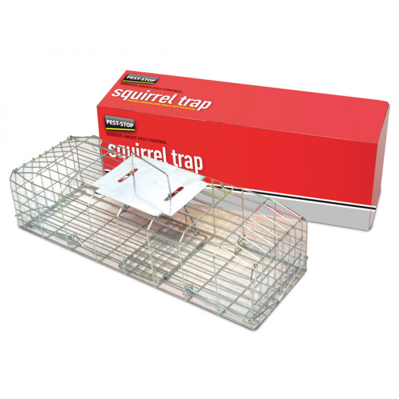 Pest-Stop (Pelsis Group) PSSCAGE Squirrel Cage Trap 24in Pest-Stop (Pelsis Group) PSSCAGE Squirrel Cage Trap 24in