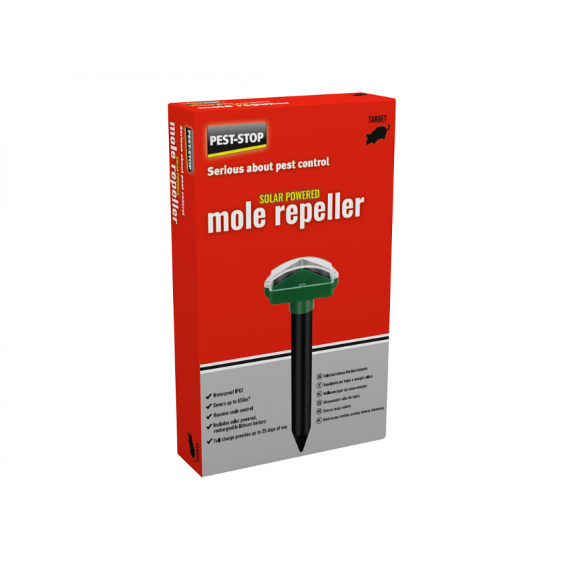 Pest-Stop (Pelsis Group) PSSPMR Solar-Powered Mole Repeller Pest-Stop (Pelsis Group) PSSPMR Solar-Powered Mole Repeller