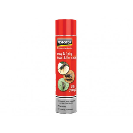Pest-Stop (Pelsis Group) PSWFIK Wasp & Flying Insect Killer Spray 300ml