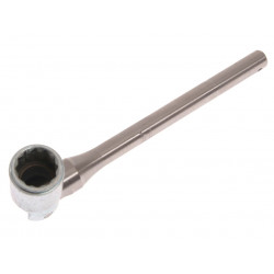 Priory PRI381B716TAG 381B Scaffold Spanner Stainless Steel Bi-Hex 7/16W Round Handle