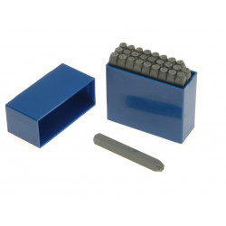 Priory PRI1813 181- 3.0mm Set of Letter Punches 1/8in