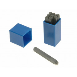 Priory PRI1804 180- 4.0mm Set of Number Punches 5/32in