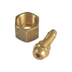 Sievert B1022 3/8in Left Hand Nut & 6mm Tail