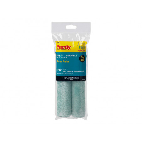Purdy® 140626040 Parrot Jumbo Mini Roller Sleeve 165 x 19mm (6.1/2 x 3/4in) (Pack 2)