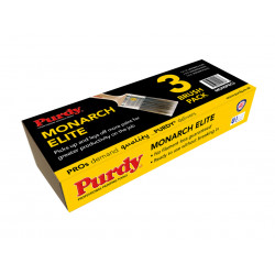 Purdy® MONSPEC3 Monarch™ Elite™ Paint Brush Set, 3 Piece
