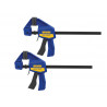 IRWIN® Quick-Grip® T5462EL7 Mini Bar Clamp Twin Pack 150mm (6in)