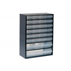 Raaco 137492 928-123 Metal Cabinet 28 Drawer