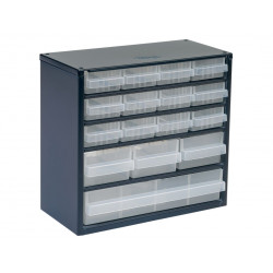 Raaco 137560 616-123 Metal Cabinet 16 Drawer