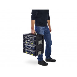 Raaco 146395 CarryMore 55x2 Storage System