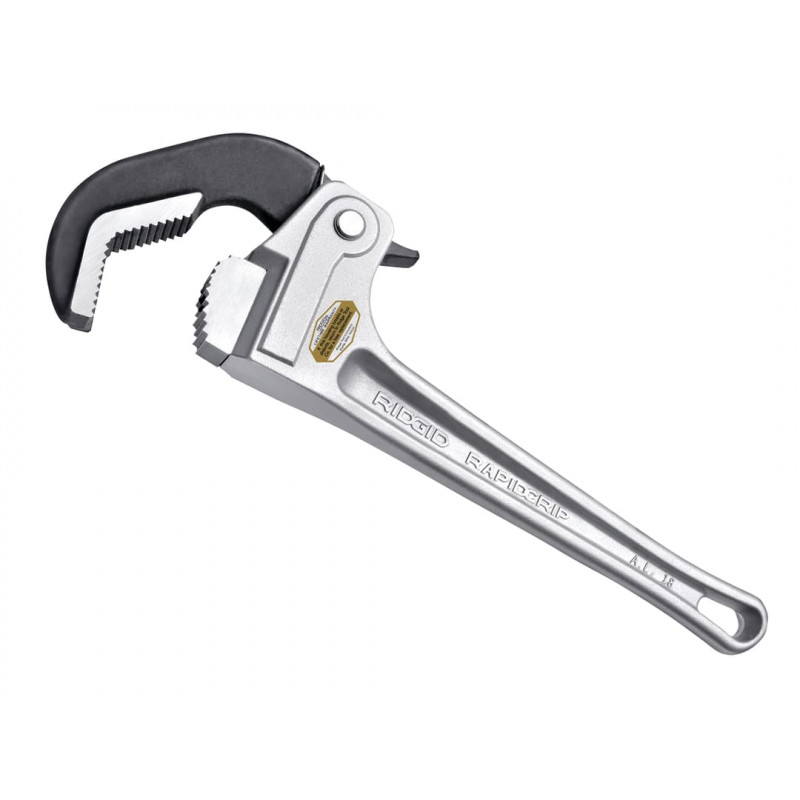 RIDGID 12698 Aluminium RapidGrip® Wrench 450mm (18in) RIDGID 12698 Aluminium RapidGrip® Wrench 450mm (18in)