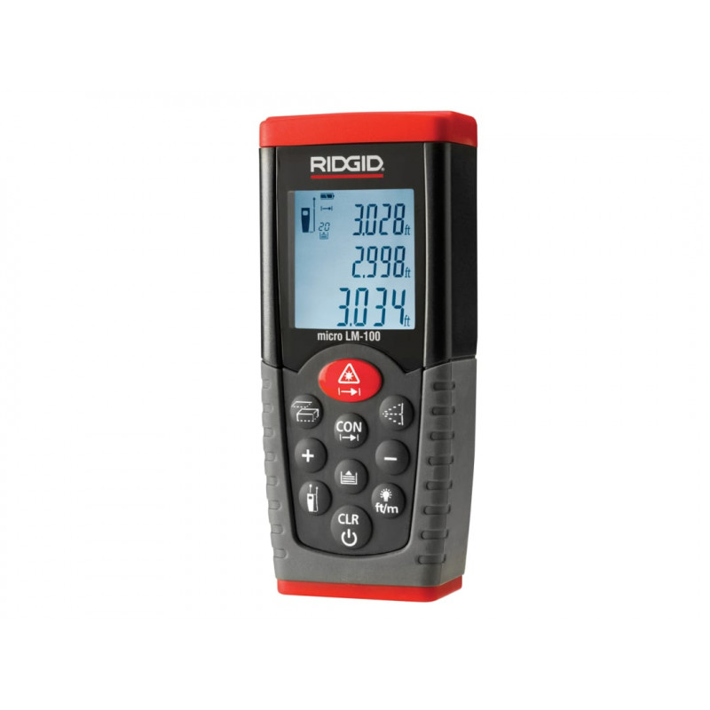 RIDGID 36158 Micro LM-100 Laser Distance Measure 50m RIDGID 36158 Micro LM-100 Laser Distance Measure 50m