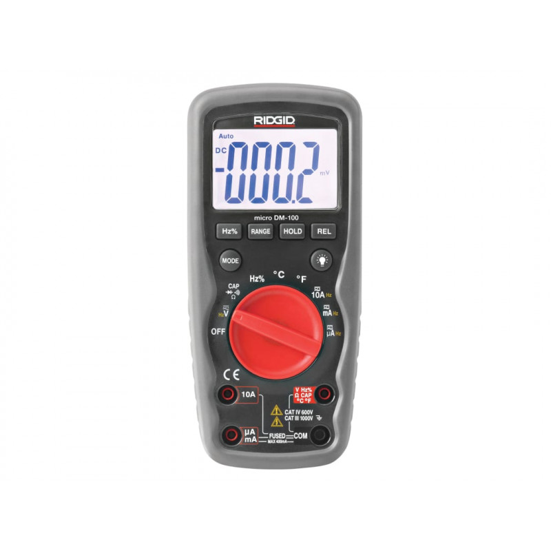 RIDGID 37423 DM-100 Micro Digital Multimeter RIDGID 37423 DM-100 Micro Digital Multimeter