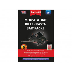 Rentokil FMR51 Mouse & Rat Killer Pasta Bait (Sachets 5)