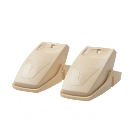 Rentokil FQ26A Quick Set Mouse Traps (Twin Pack)