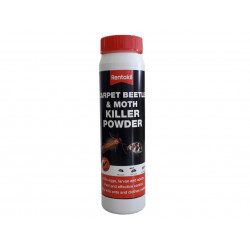 Rentokil PSC50 Carpet Beetle & Moth Killer Powder 150g