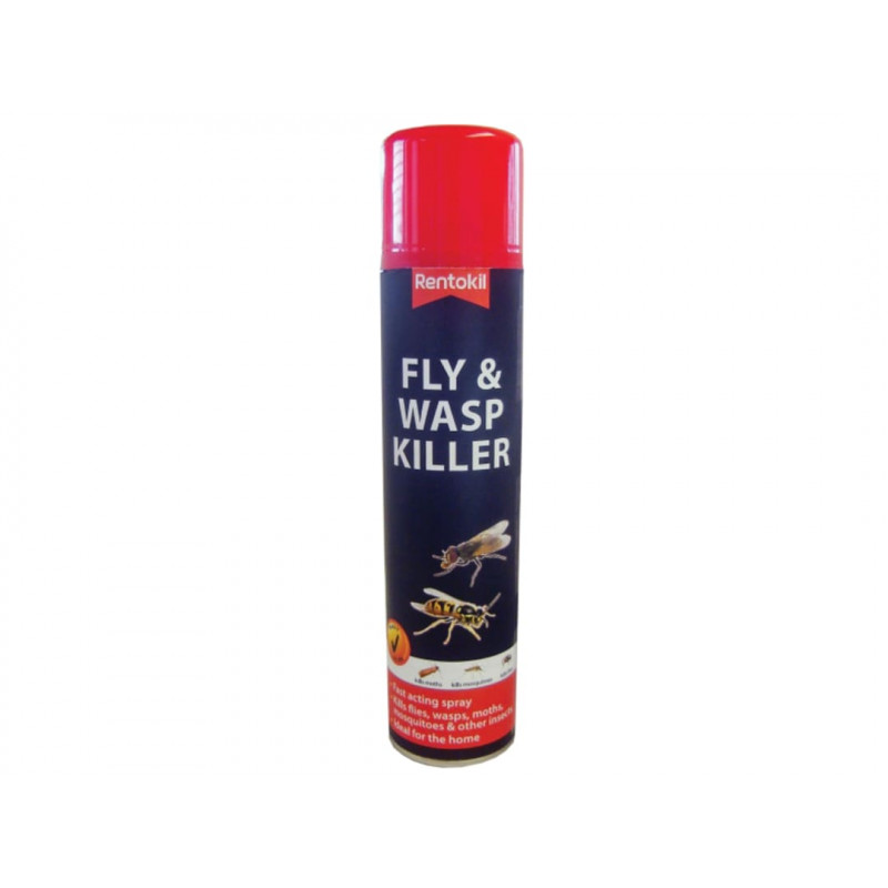 Rentokil PSF126 Fly & Wasp Killer Aerosol 300ml Rentokil PSF126 Fly & Wasp Killer Aerosol 300ml