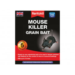 Rentokil PSM21 Mouse Killer Grain Bait (Sachets 5)