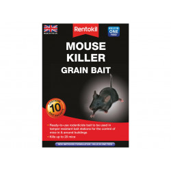 Rentokil PSM22 Mouse Killer Grain Bait (Sachets 10)
