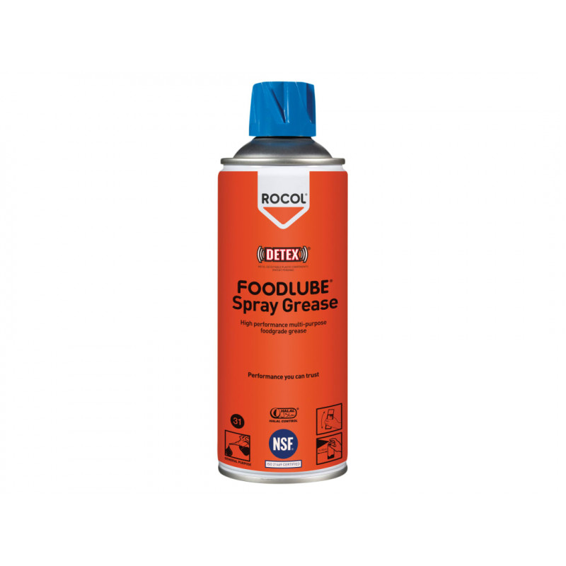 ROCOL 15030 FOODLUBE® Spray Grease 400ml ROCOL 15030 FOODLUBE® Spray Grease 400ml